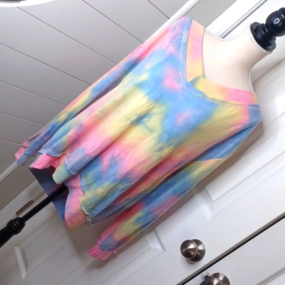 Light Tye Dye Pullover Oversized Fit